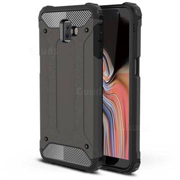 King Kong Armor Premium Shockproof Dual Layer Rugged Hard Cover for Samsung Galaxy J6 Plus / J6 Prime - Bronze