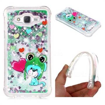 Heart Frog Lion Dynamic Liquid Glitter Sand Quicksand Star TPU Case for Samsung Galaxy J7 2015 J700