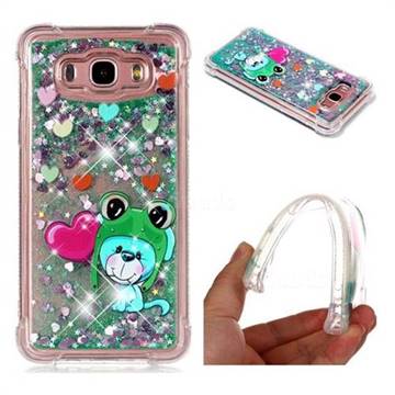 Heart Frog Lion Dynamic Liquid Glitter Sand Quicksand Star TPU Case for Samsung Galaxy J7 2016 J710