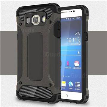 King Kong Armor Premium Shockproof Dual Layer Rugged Hard Cover for Samsung Galaxy J7 2016 J710 - Bronze