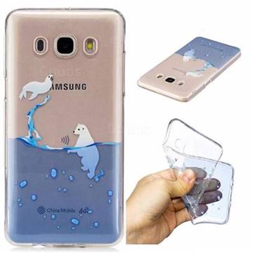 Seal Super Clear Soft TPU Back Cover for Samsung Galaxy J7 2016 J710