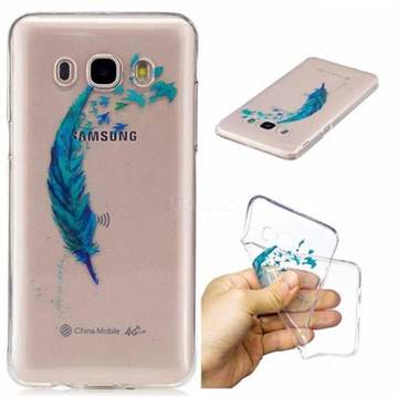 Feather Bird Super Clear Soft TPU Back Cover for Samsung Galaxy J7 2016 J710