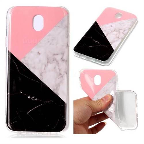 Tricolor Soft TPU Marble Pattern Case for Samsung Galaxy J7 2017 J730 Eurasian