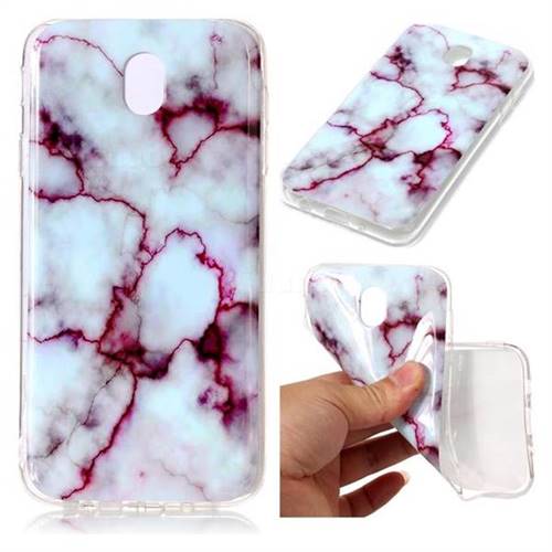 Bloody Lines Soft TPU Marble Pattern Case for Samsung Galaxy J7 2017 J730 Eurasian