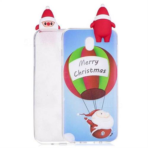 Balloon Santa Claus Soft 3D Climbing Doll Soft Case for Samsung Galaxy J7 2017 J730 Eurasian