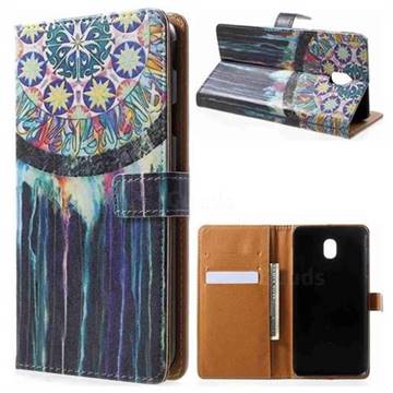 Dream Catcher Leather Wallet Case for Samsung Galaxy J7 (2018)