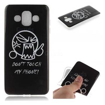 Do Not Touch Me IMD Soft TPU Back Cover for Samsung Galaxy J7 Duo