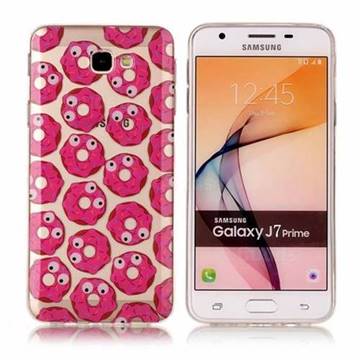 Eye Donuts Super Clear Soft TPU Back Cover for Samsung Galaxy J7 Prime G610