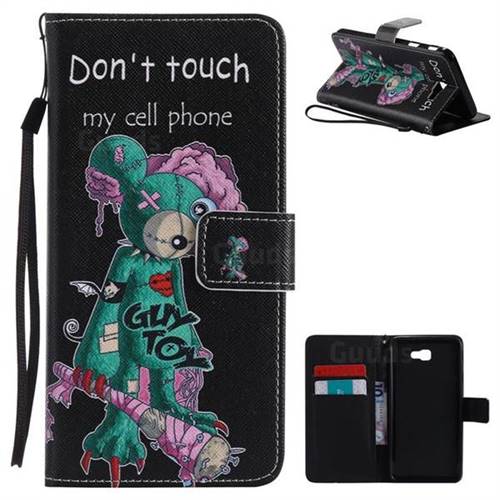 One Eye Mice PU Leather Wallet Case for Samsung Galaxy J7 Prime G610