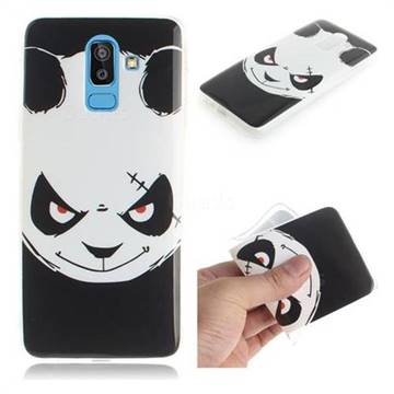 Angry Bear IMD Soft TPU Cell Phone Back Cover for Samsung Galaxy J8