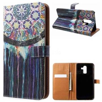Dream Catcher Leather Wallet Case for Samsung Galaxy J8