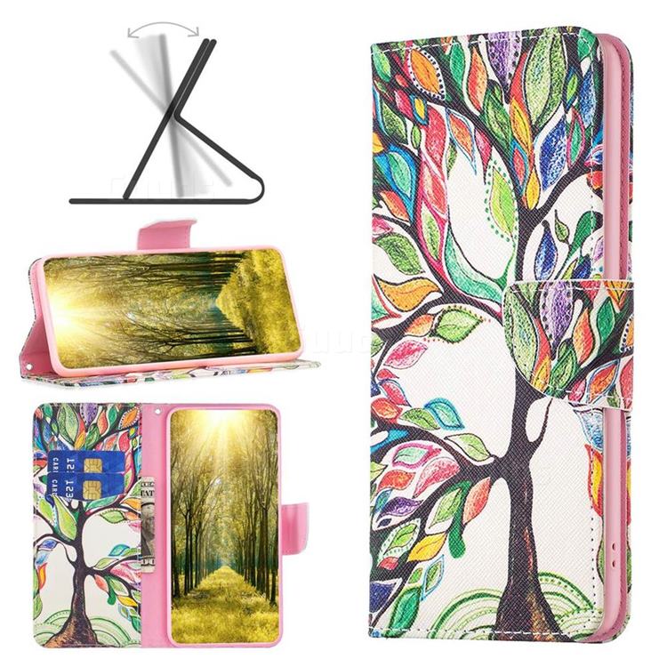 The Tree of Life Leather Wallet Case for Google Pixel 7