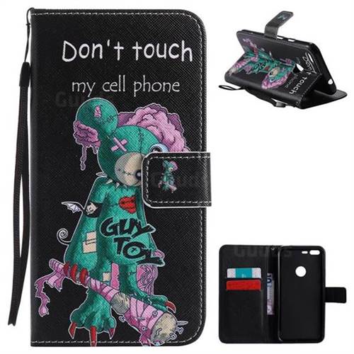 One Eye Mice PU Leather Wallet Case for Google Pixel XL