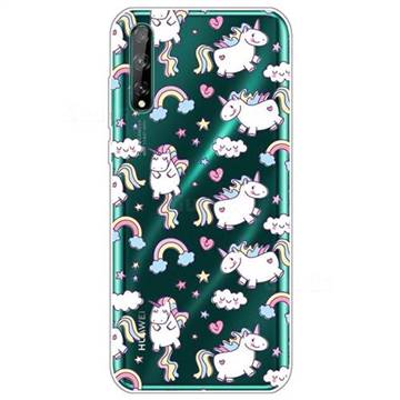 Bobby Pony Super Clear Soft TPU Back Cover for Huawei Enjoy 10s
