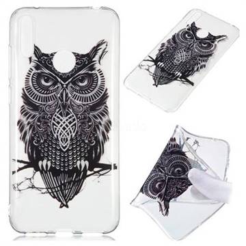 Staring Owl Super Clear Soft TPU Back Cover for Huawei Enjoy 9