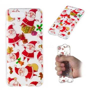 Santa Claus Super Clear Soft TPU Back Cover for Huawei Honor 10