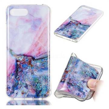 Purple Amber Soft TPU Marble Pattern Phone Case for Huawei Honor 10