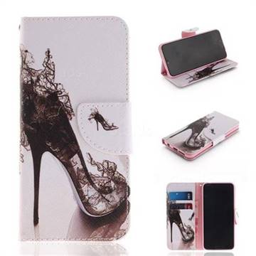 High Heels PU Leather Wallet Case for Huawei Honor 10