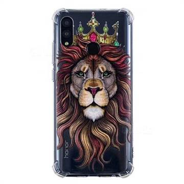 Lion King Anti-fall Clear Varnish Soft TPU Back Cover for Huawei Honor 10 Lite