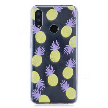 Carton Pineapple Super Clear Soft TPU Back Cover for Huawei Honor 10 Lite