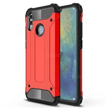 King Kong Armor Premium Shockproof Dual Layer Rugged Hard Cover for Huawei Honor 10 Lite - Big Red