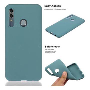Soft Matte Silicone Phone Cover for Huawei Honor 10 Lite - Lake Blue
