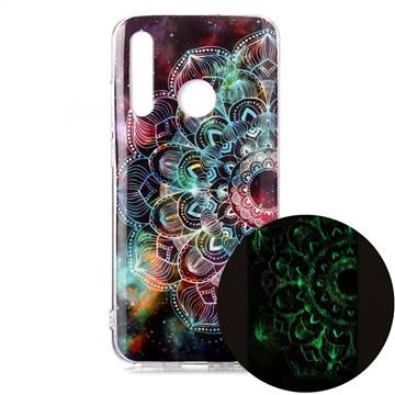 Datura Flowers Noctilucent Soft TPU Back Cover for Huawei Honor 10 Lite