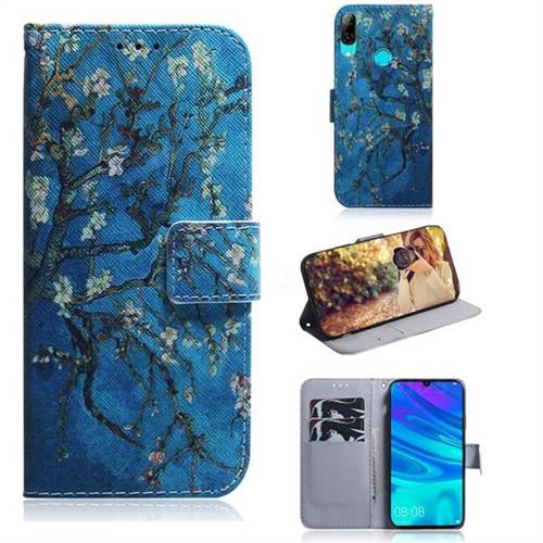 Apricot Tree PU Leather Wallet Case for Huawei Honor 10 Lite
