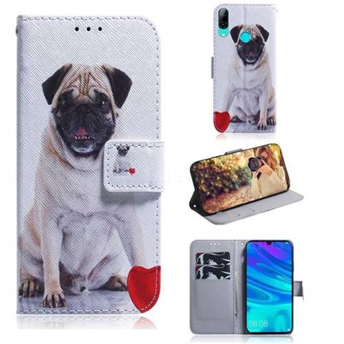 Pug Dog PU Leather Wallet Case for Huawei Honor 10 Lite