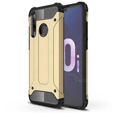 King Kong Armor Premium Shockproof Dual Layer Rugged Hard Cover for Huawei Honor 10i - Champagne Gold