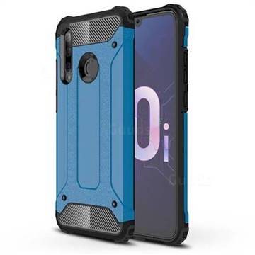 King Kong Armor Premium Shockproof Dual Layer Rugged Hard Cover for Huawei Honor 10i - Sky Blue