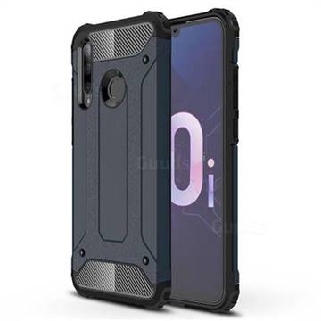 King Kong Armor Premium Shockproof Dual Layer Rugged Hard Cover for Huawei Honor 10i - Navy
