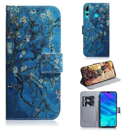 Apricot Tree PU Leather Wallet Case for Huawei Honor 10i