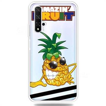 Pineapple Monster Super Clear Soft TPU Back Cover for Huawei Honor 20