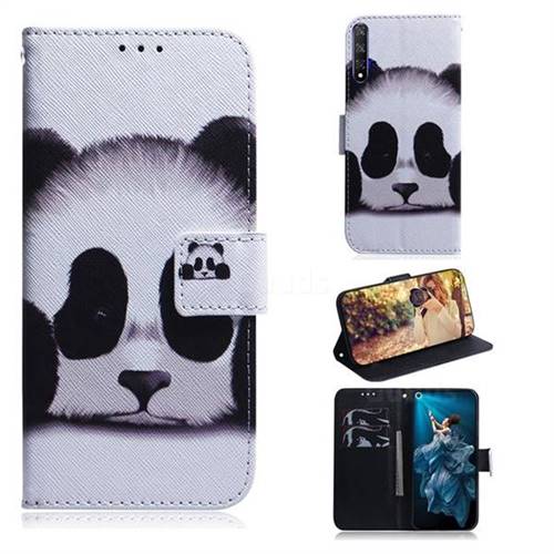 Sleeping Panda PU Leather Wallet Case for Huawei Honor 20