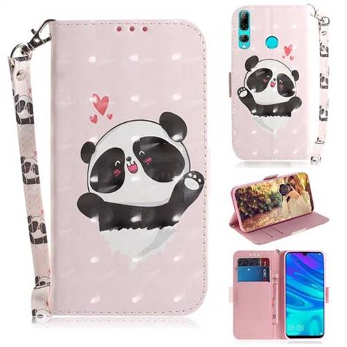 Heart Cat 3D Painted Leather Wallet Phone Case for Huawei Honor 20 Lite