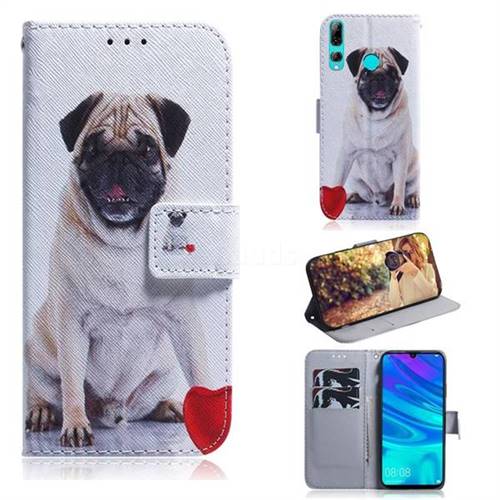 Pug Dog PU Leather Wallet Case for Huawei Honor 20 Lite