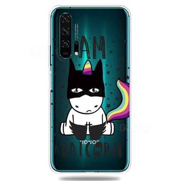 Batman Clear Varnish Soft Phone Back Cover for Huawei Honor 20 Pro