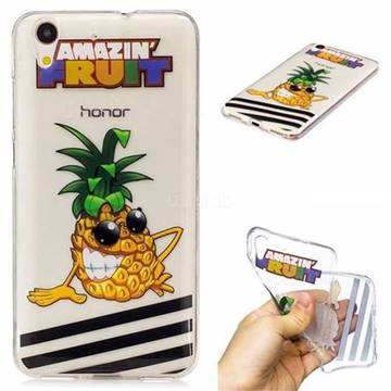 Pineapple Monster Super Clear Soft TPU Back Cover for Huawei Honor 5A
