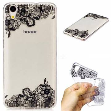 Lace Flower Super Clear Soft TPU Back Cover for Huawei Honor 5A