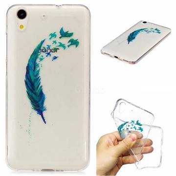 Feather Bird Super Clear Soft TPU Back Cover for Huawei Honor 5A