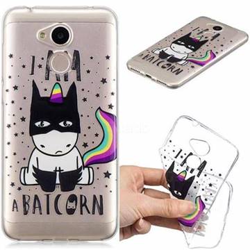 Batman Clear Varnish Soft Phone Back Cover for Huawei Honor 6A