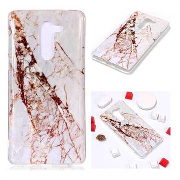 White Crushed Soft TPU Marble Pattern Phone Case for Huawei Honor 6X Mate9 Lite
