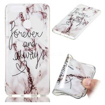 Forever Soft TPU Marble Pattern Phone Case for Huawei Honor 7X