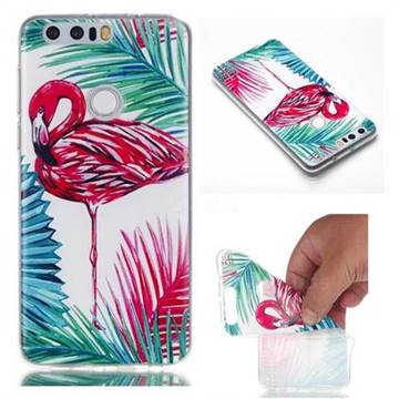 Flamingo Forest Soft TPU Back Cover for Huawei Honor 8