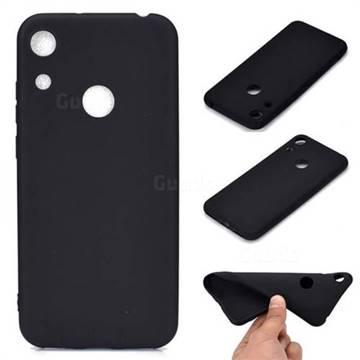 Candy Soft TPU Back Cover for Huawei Honor 8A - Black