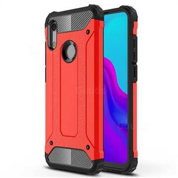 King Kong Armor Premium Shockproof Dual Layer Rugged Hard Cover for Huawei Honor 8A - Big Red