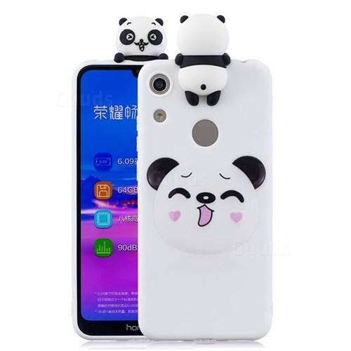 Smiley Panda Soft 3D Climbing Doll Soft Case for Huawei Honor 8A