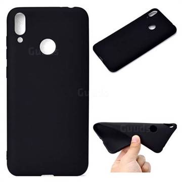 Candy Soft TPU Back Cover for Huawei Honor 8C - Black