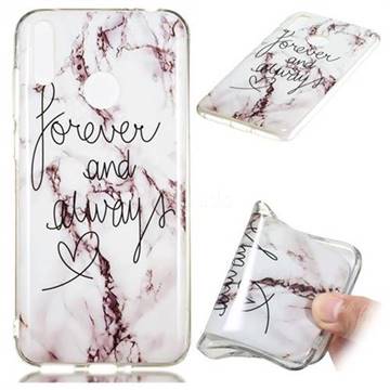 Forever Soft TPU Marble Pattern Phone Case for Huawei Honor 8C